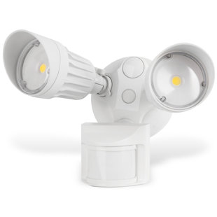Best Lanza Security Waterproof 2-Light LED with Motion Sensor By Symple Stuff Outdoor Lighting Lanza Security Waterproof 2-Light LED with Motion Sensor By Symple Stuff Outdoor Lighting