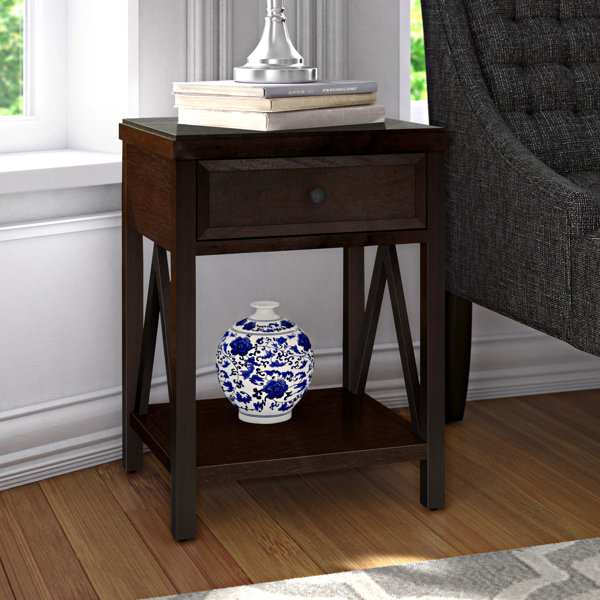 Unique pictures of end tables Dark Wood End Table Wayfair
