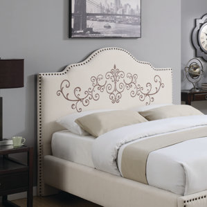 Ely Upholstered Panel Headboard by One Allium Way