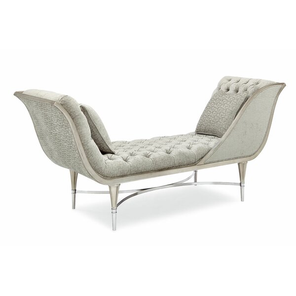 Leaf Tufted Chaise Lounge By Caracole Classic