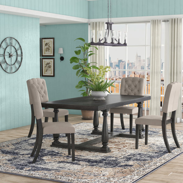 Gertrudes 5 Piece Dining Set by One Allium Way One Allium Way