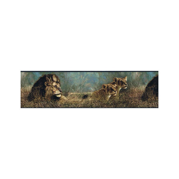 World Menagerie Gates Animals 15 L X 7 W Wallpaper Border Wayfair