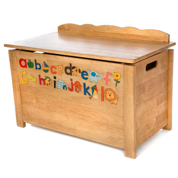 Just Kids Alphabet Toy Box | Wayfair.co.uk