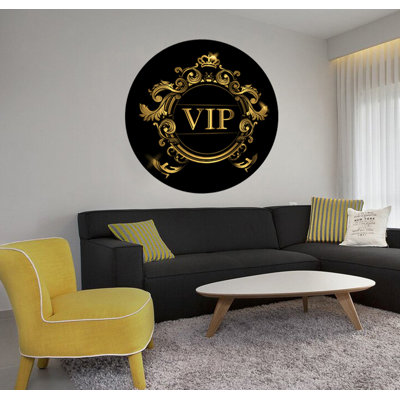 Vip Sticker Vip Decal Vip Wall Decor Vip Logo Astoria Grand Size 46 H x 46 W
