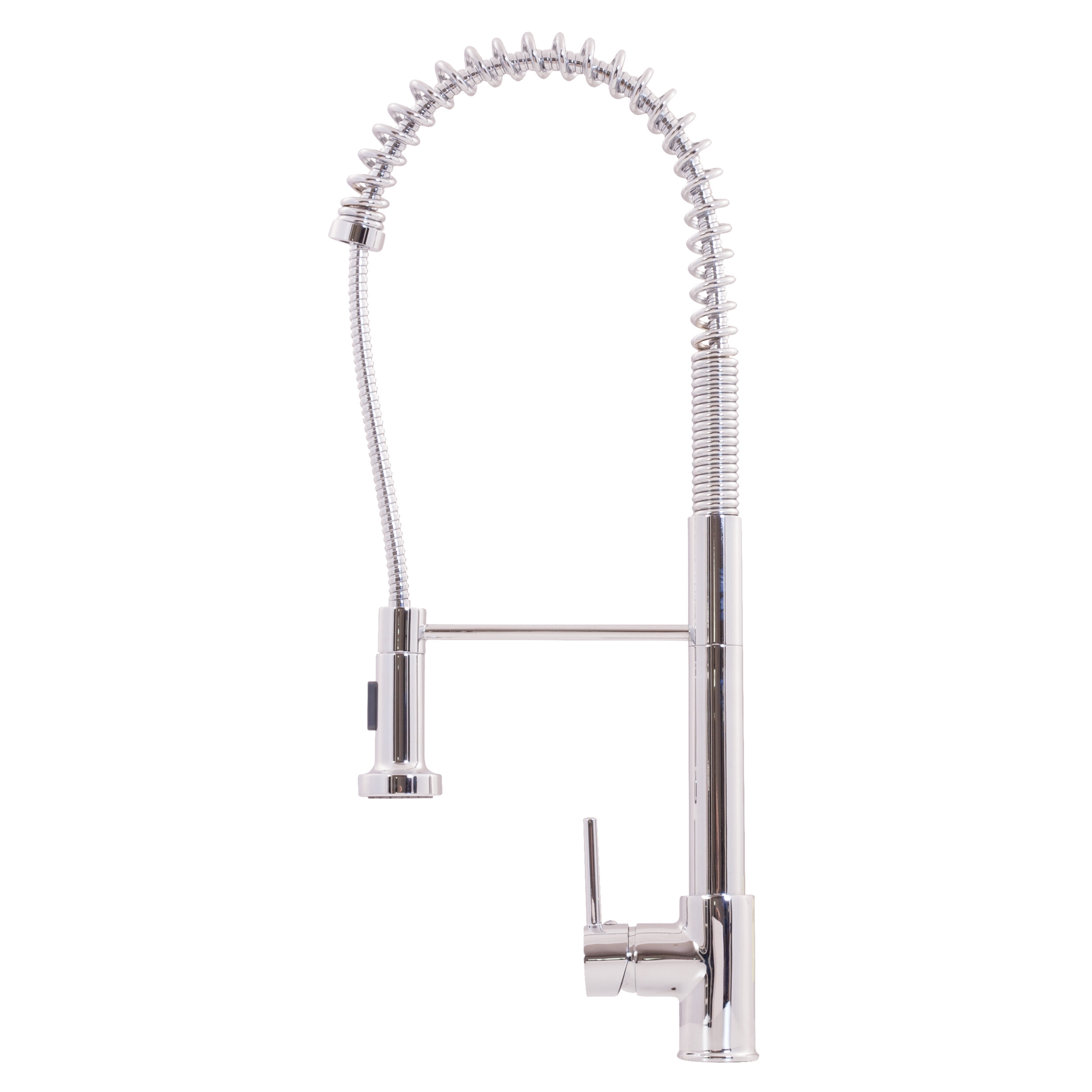 Novatto Commercial Style Pull Out Single Handle Kitchen Faucet