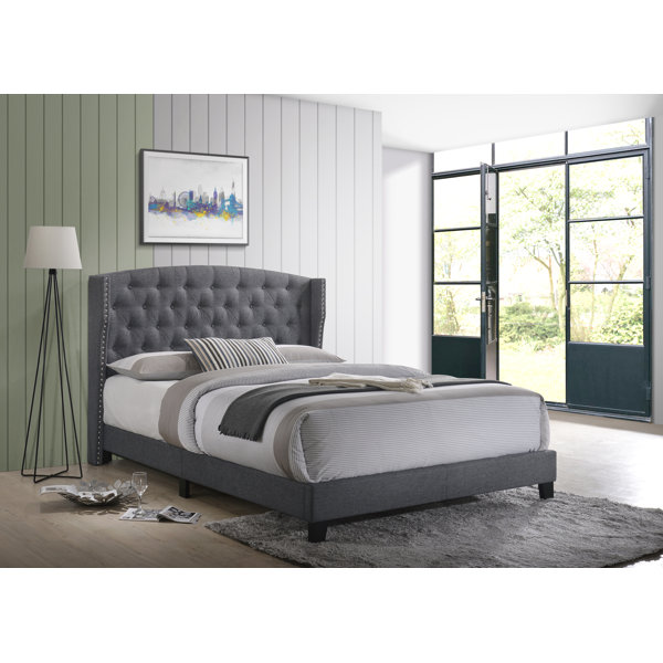 Bargain Escondido Upholstered Platform Bed By Canora Grey 2019 Coupon