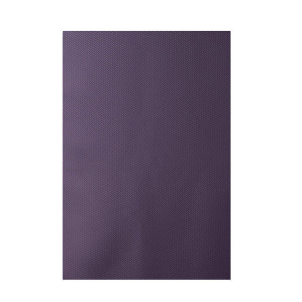 e by design Solid Purple Indoor/Outdoor Area Rug Wayfair