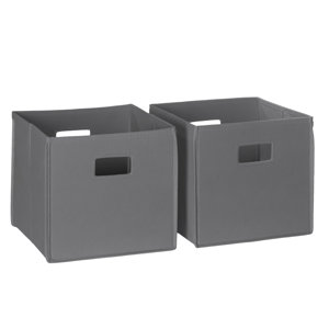 Folding Toy Storage Bin (Set of 2)