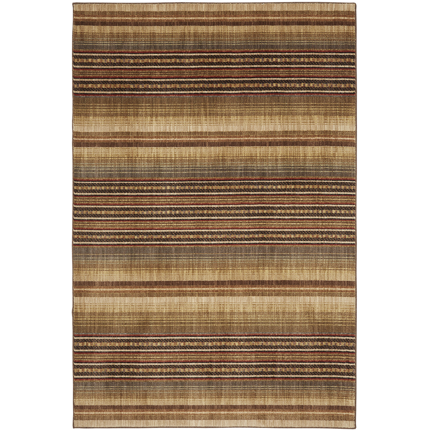 Mohawk Home Heritage Bob Timberlake Knott's Blanket Latte Area Rug