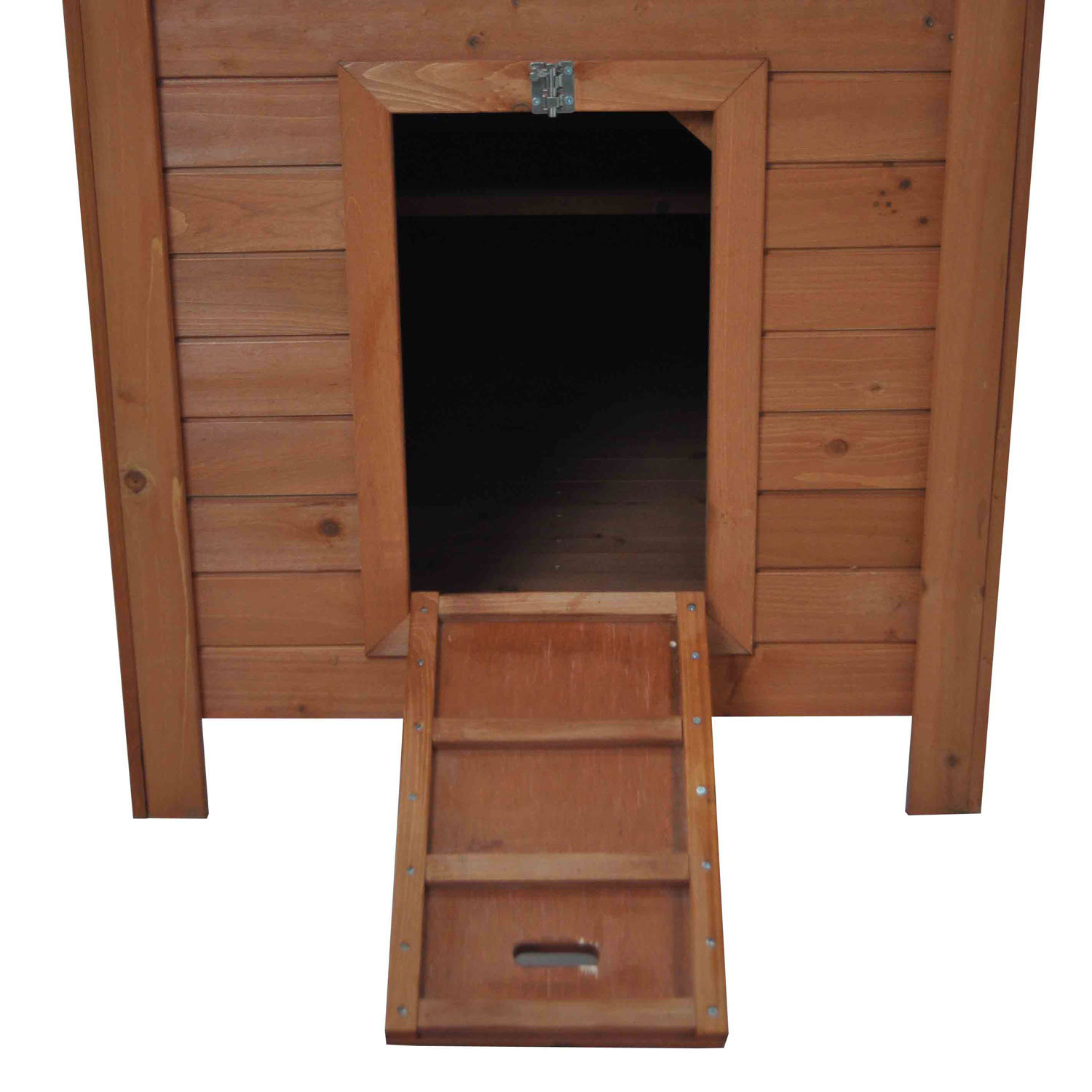 Pawhut Poultry Hutch Chicken Coop with Nesting Box & Reviews Wayfair