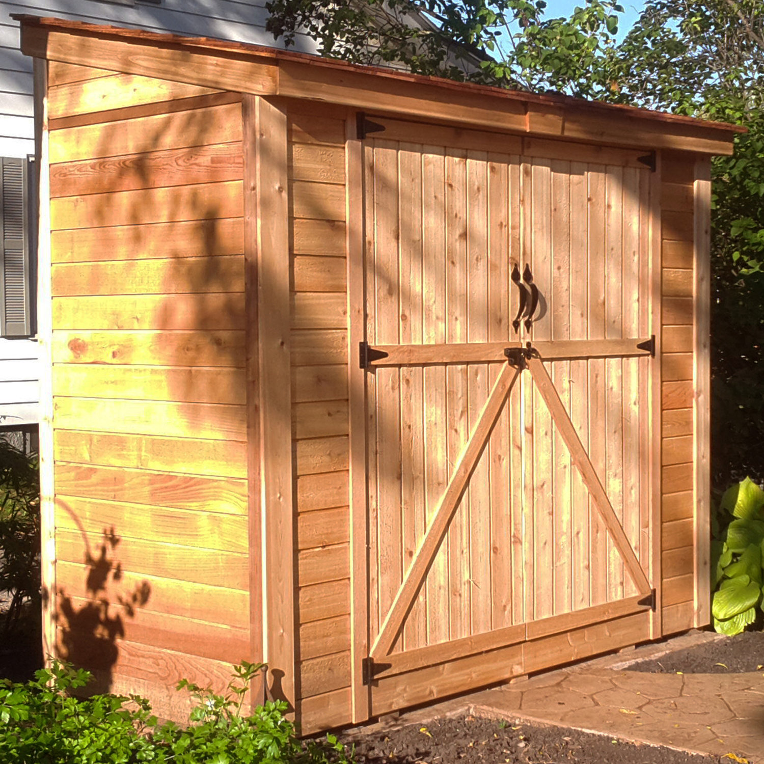 Outdoor Living Today SpaceSaver 8.58 ft. W x 4.58 ft. D ...