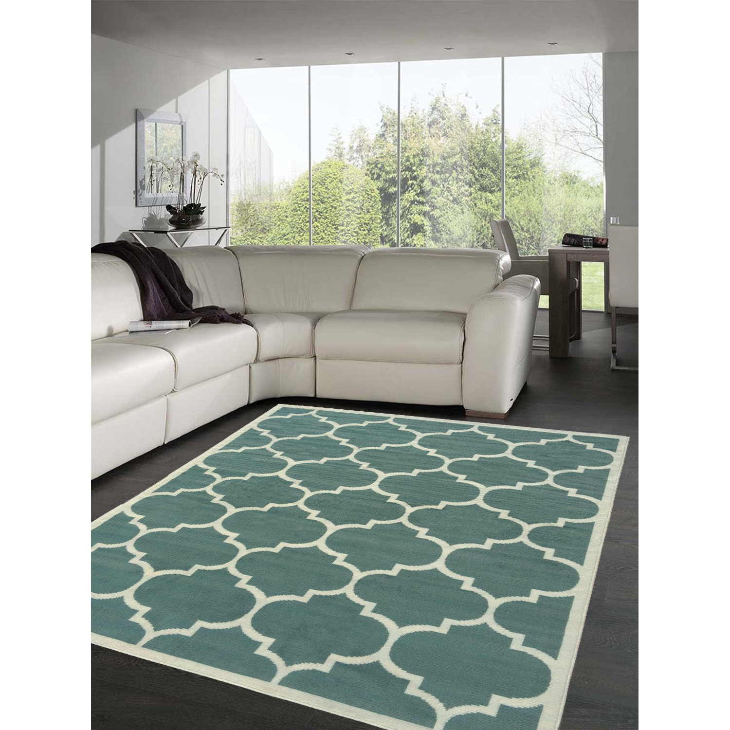 sweet home stores Clifton Sage Green Area Rug Wayfair