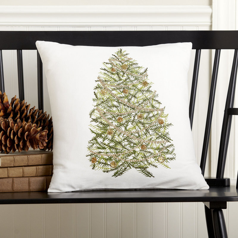Christmas Tree Pillow Cover & Reviews Birch Lane