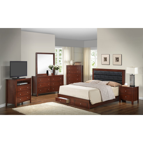 Latitude Run Brennen Storage Panel Customizable Bedroom Set ... Latitude Run Brennen Storage Panel Customizable Bedroom Set ...