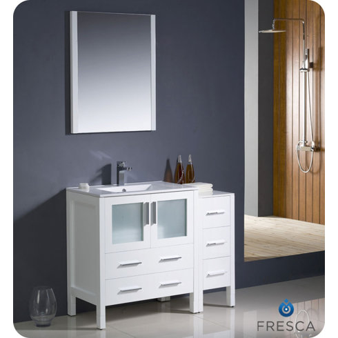 Fresca Torino 42 Quot Single Modern Bathroom Vanity Set With