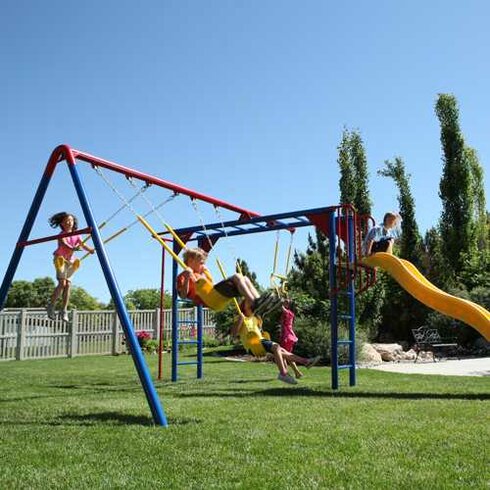 Lifetime Monkey Bar Adventure Swing Set