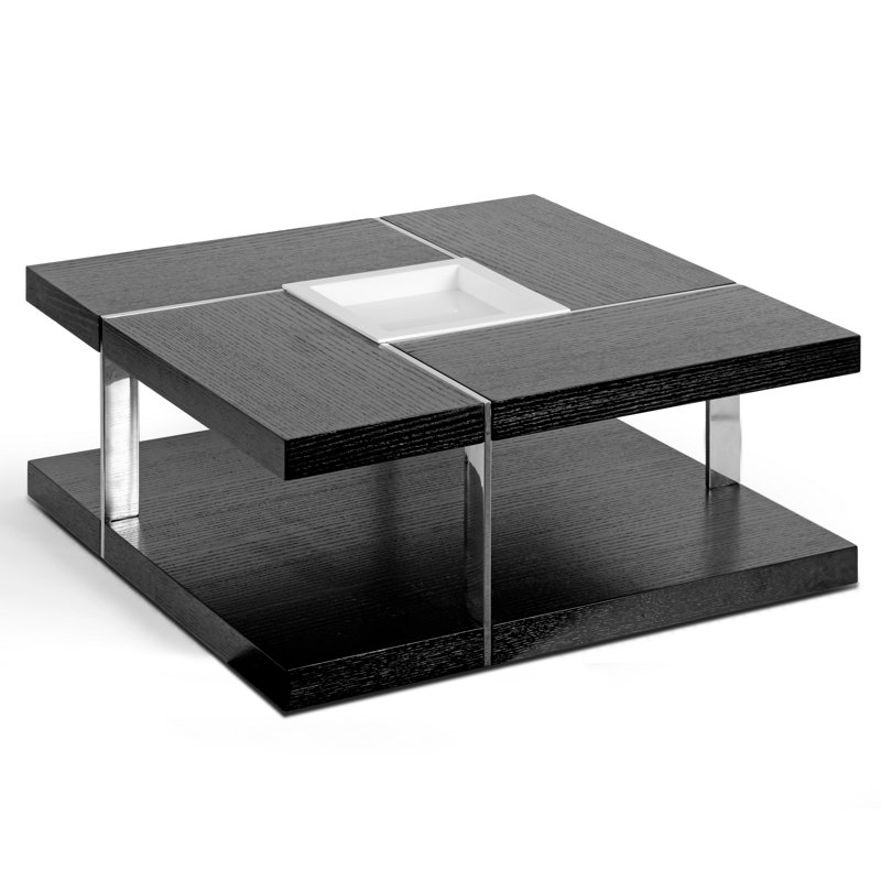 glamour home decor aira square coffee table with tray top glamour home decor aira square coffee table with tray top