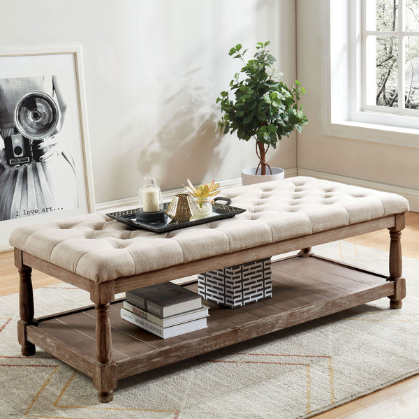 Vela Upholstered Storage Bench By Gracie Oaks Comparison