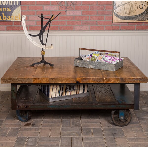 Jambusaria Vintage Factory Coffee Table By 17 Stories