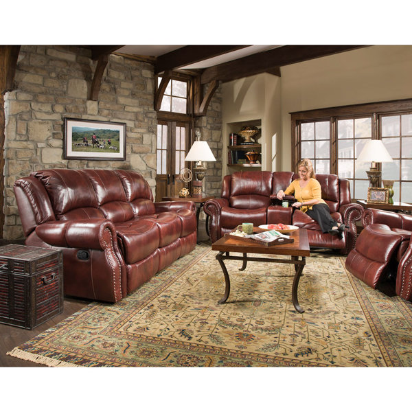 Additri Reclining 3 Piece Leather Living Room Set By Darby Home Co Fresh