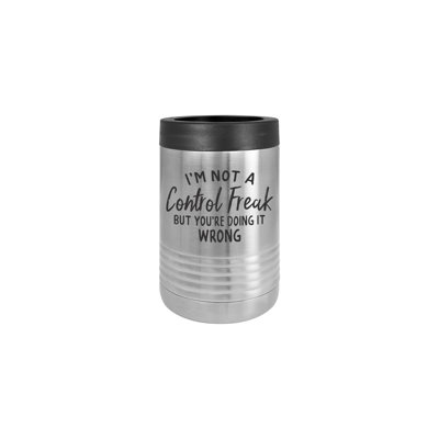 Stainless Steel Can Cooler Trinx Color Silver