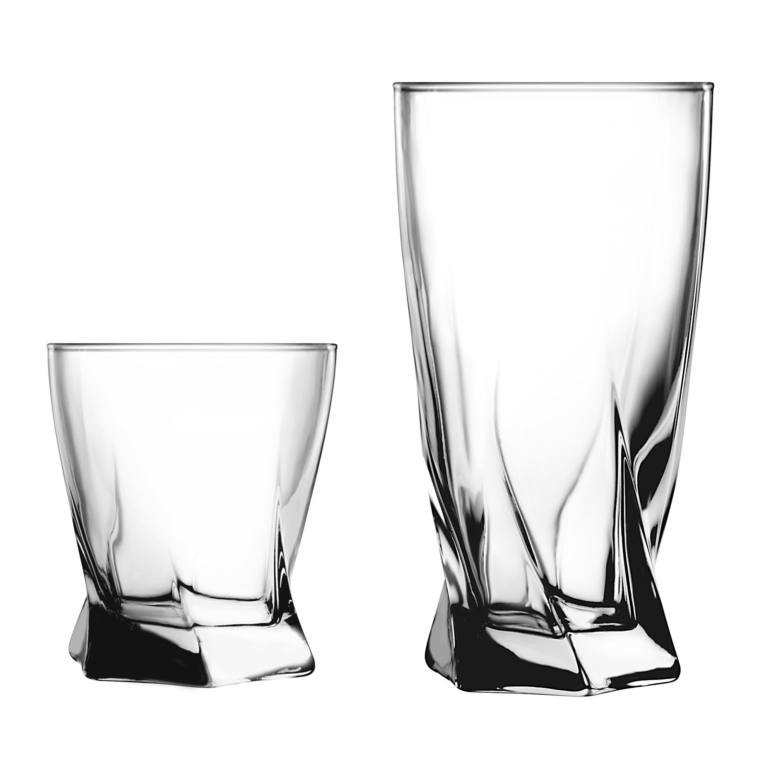 16 Ounce Set of 6 Anchor Hocking Reality Glassware