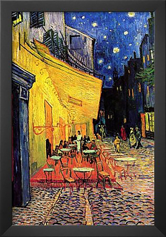 Buy Art For Less Cafe Terrace At Night By Vincent Van