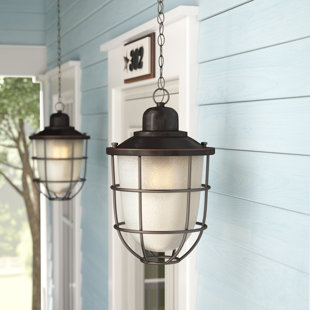 Best Glencourt 1-Light LED Outdoor Hanging Lantern By Beachcrest Home Outdoor Lighting Glencourt 1-Light LED Outdoor Hanging Lantern By Beachcrest Home Outdoor Lighting