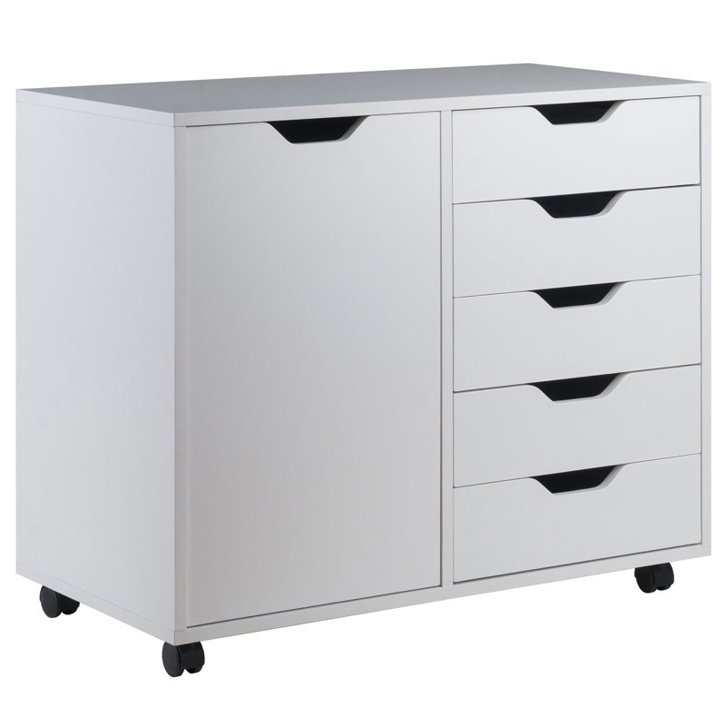 Ebern Designs Crandon 5 Drawer Vertical Filing Cabinet Reviews