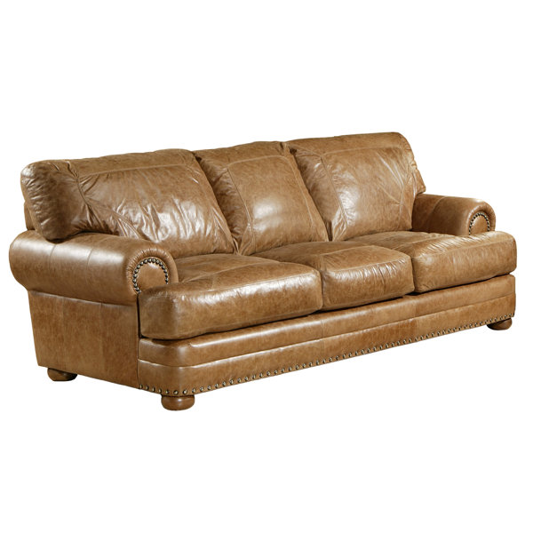 2 Houston Leather Sleeper Sofa By Omnia Herry Up On