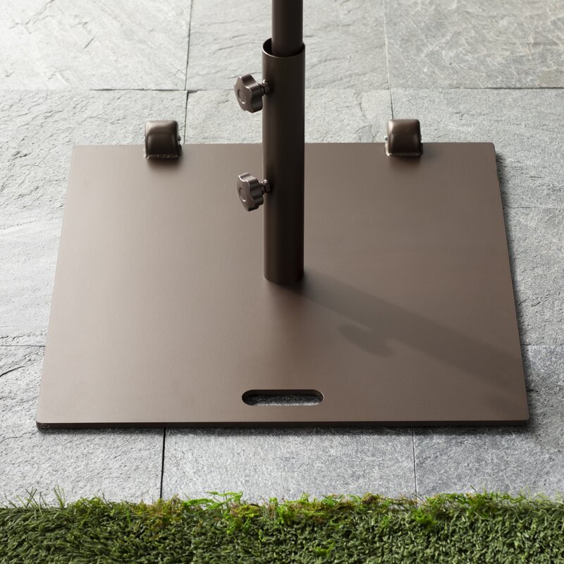 Abba Patio Square Patio Steel Free Standing Umbrella Base Reviews Wayfair