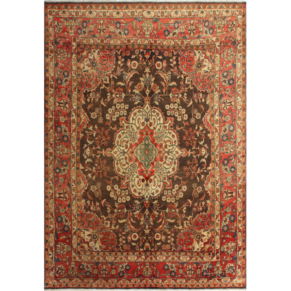 Sundance Casual Red Kilim 8'6 x 9'10 Bedroom 335820 eCarpet Gallery Large Area Rug for Living Room Hand-Knotted Wool Rug 