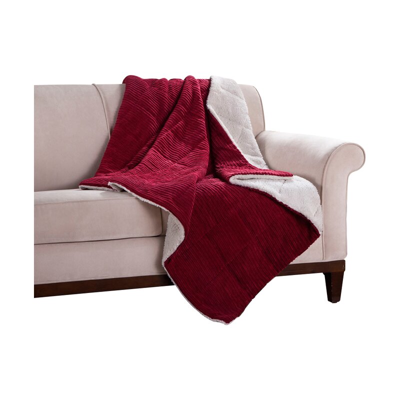 Premier Comfort Jackson Corduroy Throw & Reviews | Wayfair.ca