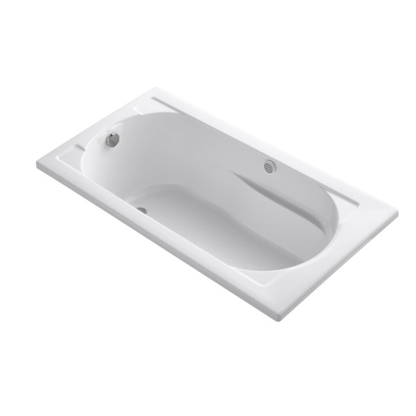 Devonshire 60 x 32 Drop-in BubbleMassage Air Bathtub by Kohler
