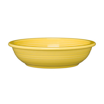 Fiesta Narrow Rim Pasta Bowl Fiesta Color Sunflower