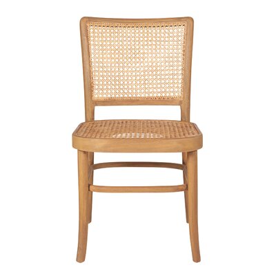 alana solid wood side chair