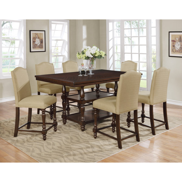 Heady 7 Piece Dining Set By Charlton Home Today Only Sale