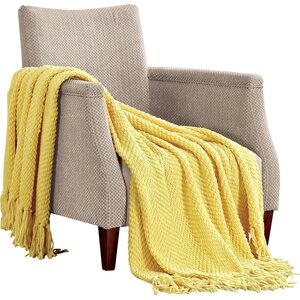 Darr Knitted Tweed Throw Blanket