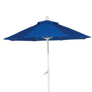Fiberglass Market Umbrella by Woodard