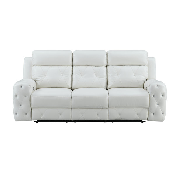 Internet Buy Leffler Jewel Embellished Power Reclining Sofa New Deal Alert