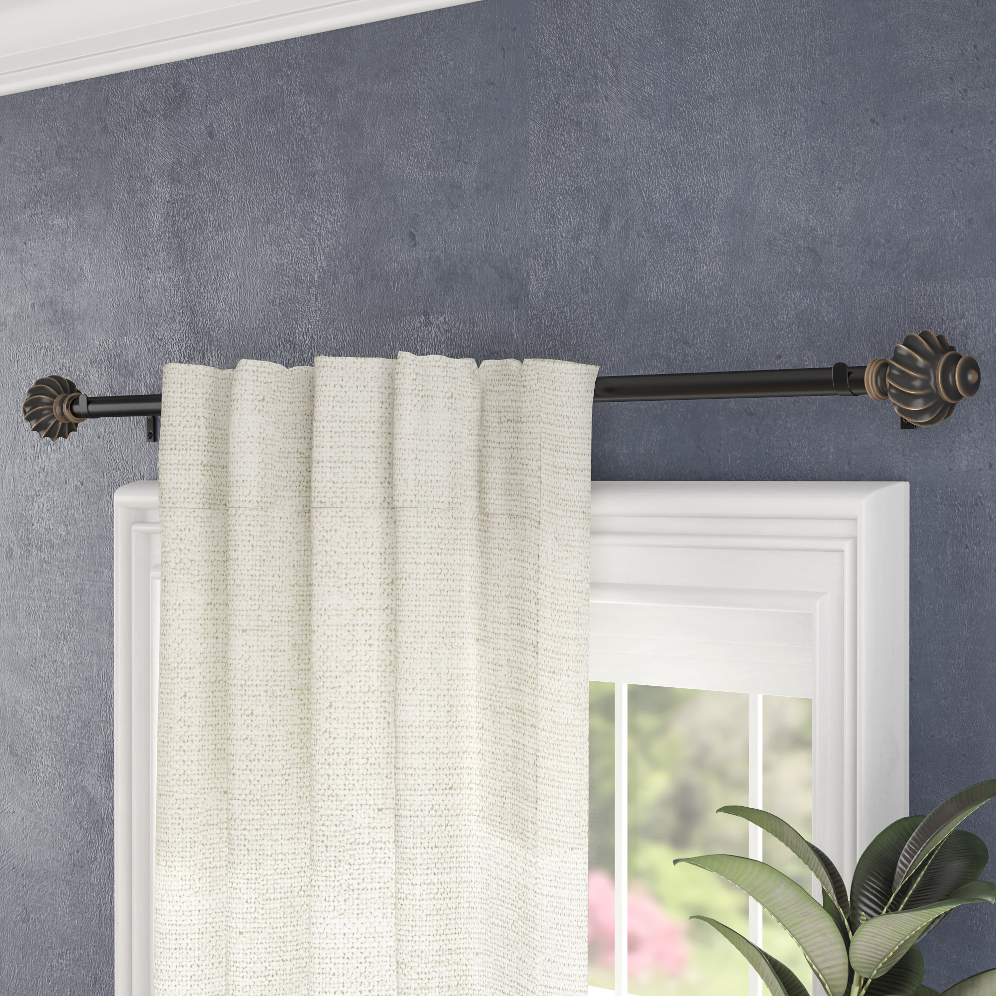 Three Posts Atlanta Drapery Rod And Hardware Set Reviews Wayfair