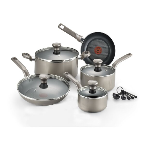 Excite 14 Piece Non-Stick Cookware Set by T-fal