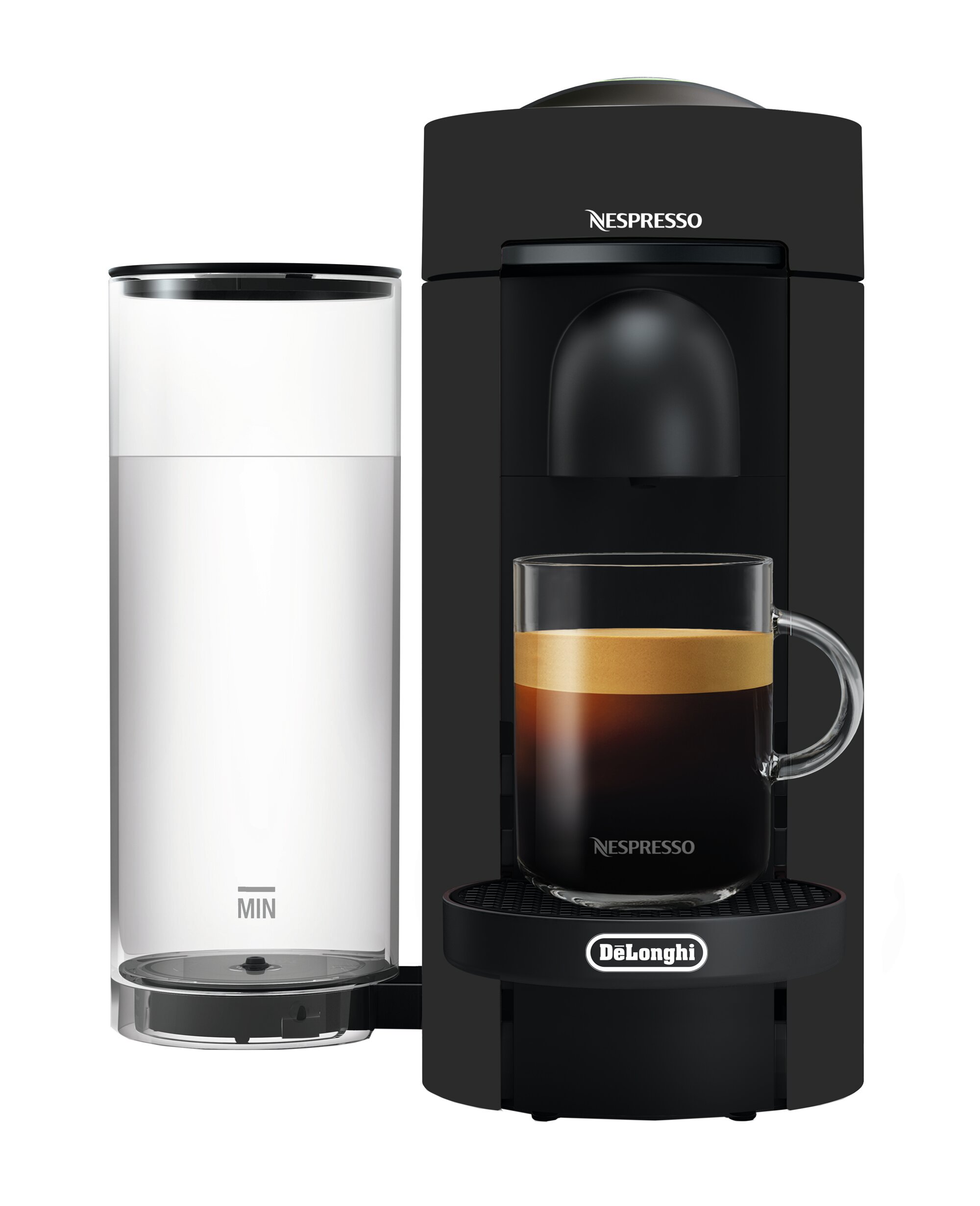 Nespresso VertuoPlus Coffee and Espresso Maker by DeLonghi Best Seller Assortment 30 Capsules Limited Edition Black Matte with Nespresso Vertuoline Coffee