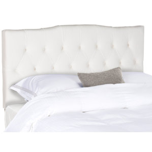 Ellecourt Full Upholstered Panel Headboard by Lark Manor