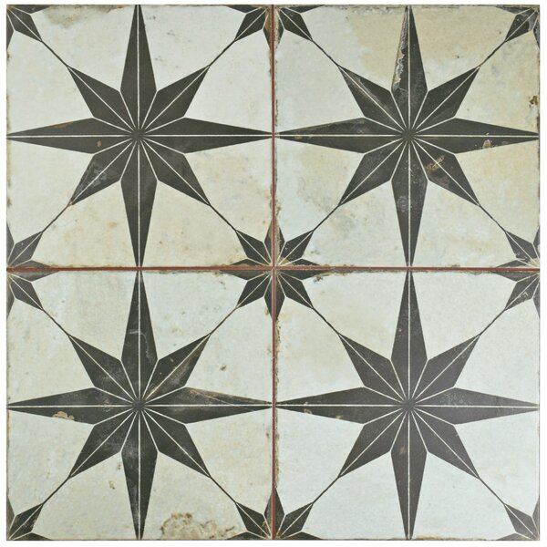 Royalty 17.63 x 17.63 Ceramic Field Tile in Beige/Gray by EliteTile