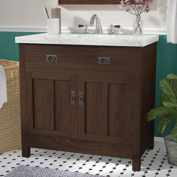 Lindahl 35 Single Bathroom Vanity Set by Three Pos