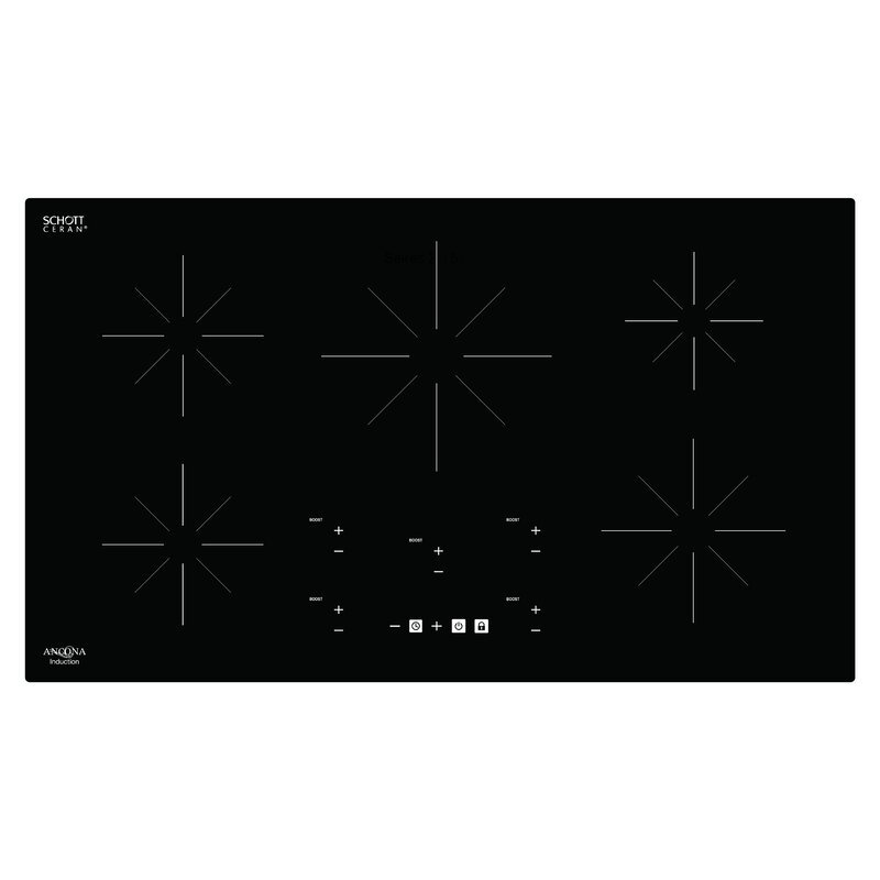 Ancona Chef 36 Induction Cooktop With 5 Burners Reviews Wayfair