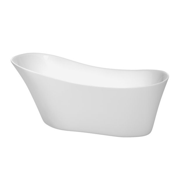 Janice 67 x 29.25 Soaking Bathtub by Wyndham Collection