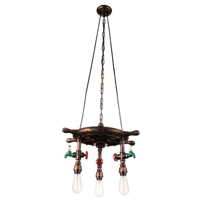 Mekhi 3-Light Novelty Chandelier Breakwater Bay