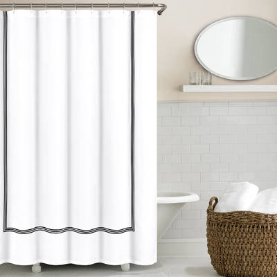 Hotel Border Single Shower Curtain Reviews Allmodern